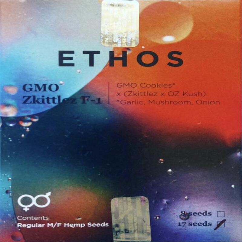 Ethos – GMO Zkittlez F1 (Regular M/F)
