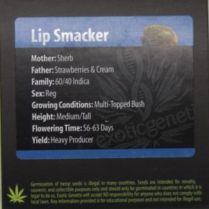 Exotic Genetix – Lip Smacker (Regular M/F)