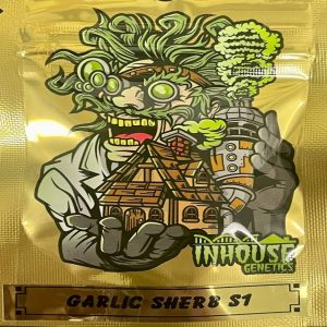 In House Genetics – Garlic Sherb S1 (Gold Pack) (3 Pack) (Feminized)