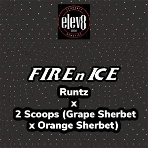 Elev8 Seeds – Fire ‘n Ice (Retired) (Feminized)