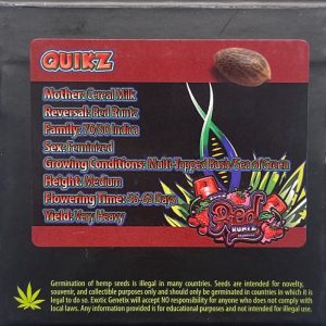 Exotic Genetix – Quikz (Feminized)