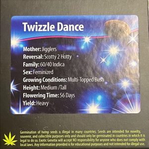 Exotic Genetix – Twizzle Dance (Feminized)