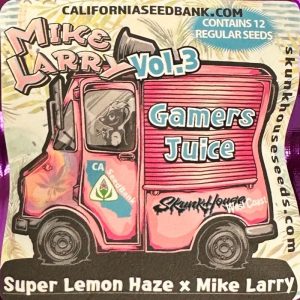 Skunkhouse Seeds – Gamers Juice (Regular M/F)