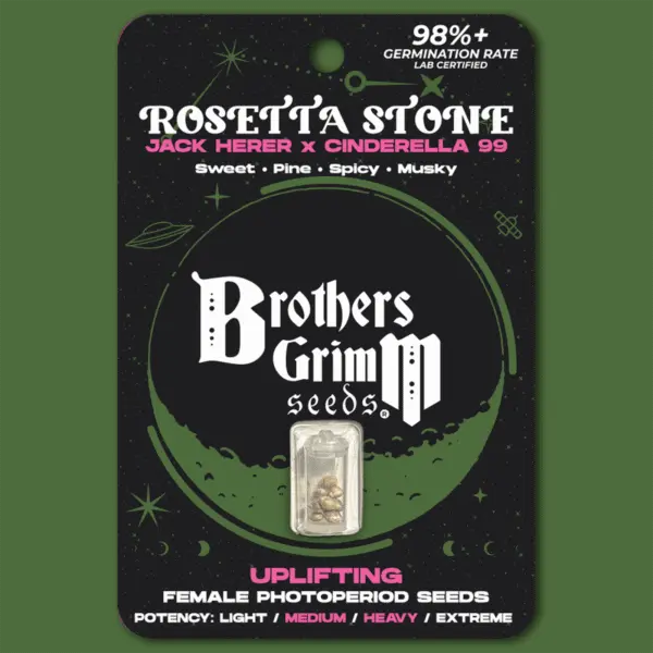 Brothers Grimm – Rosetta Stone (Feminized) - Brotanical Gardens Seed Bank